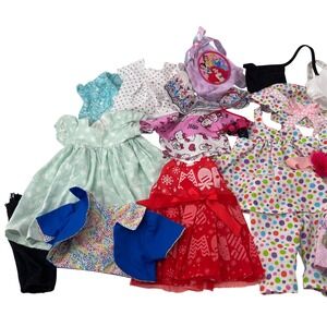 Doll Clothing Accessories fits American Girl Our Generation Mixed Lot 18" 25pc